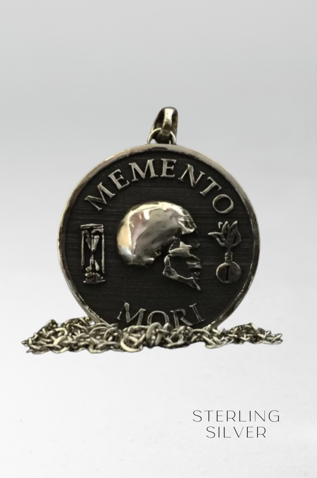 Memento Mori necklace, Medium size