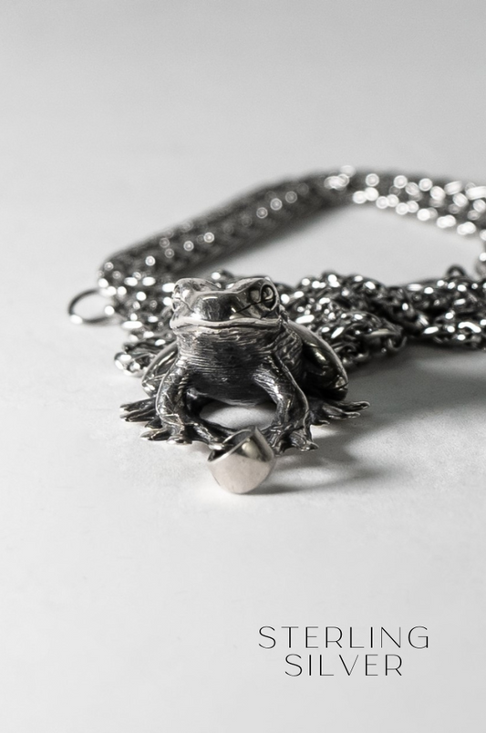 Frog necklace