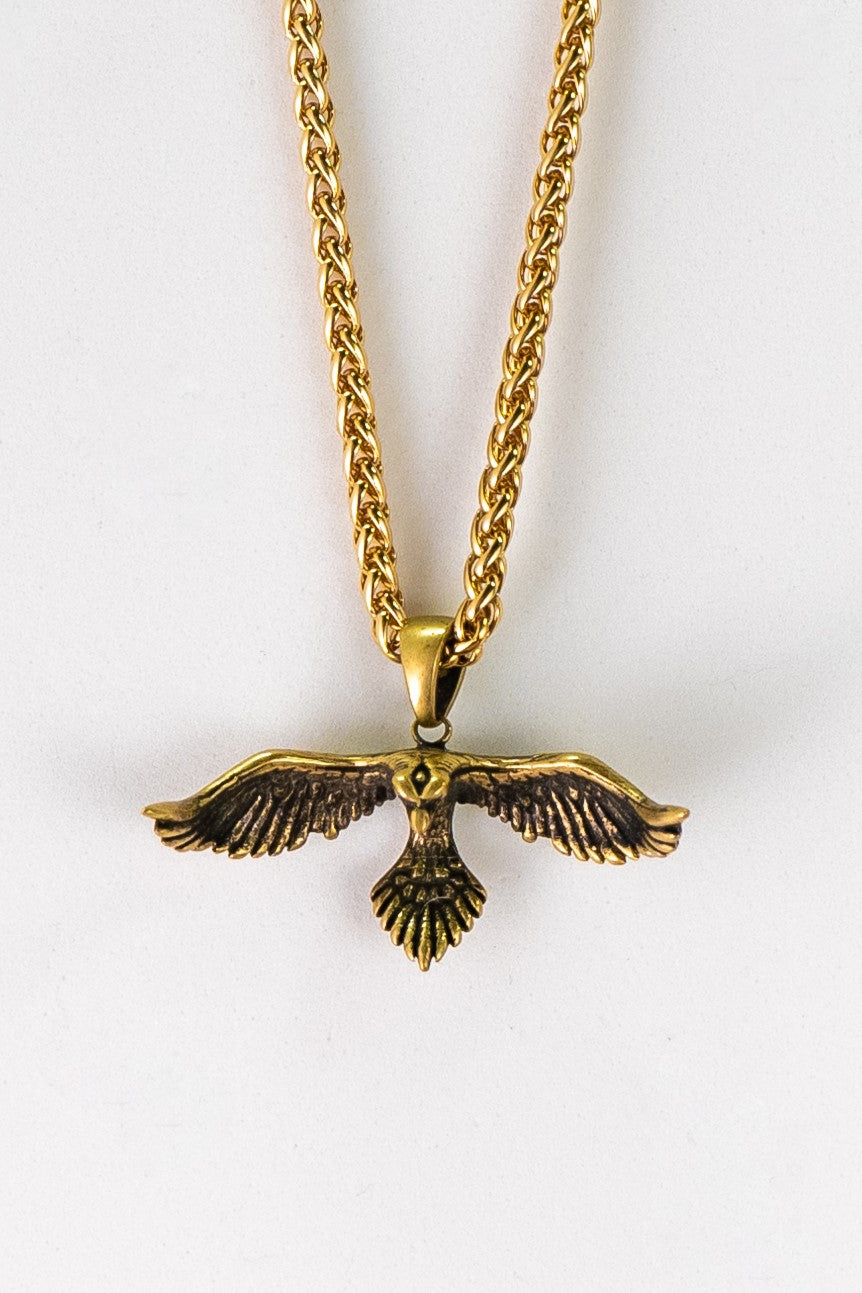 Raven necklace