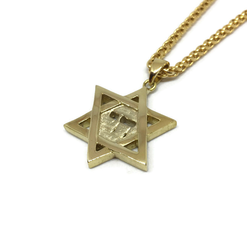 Star of David necklace