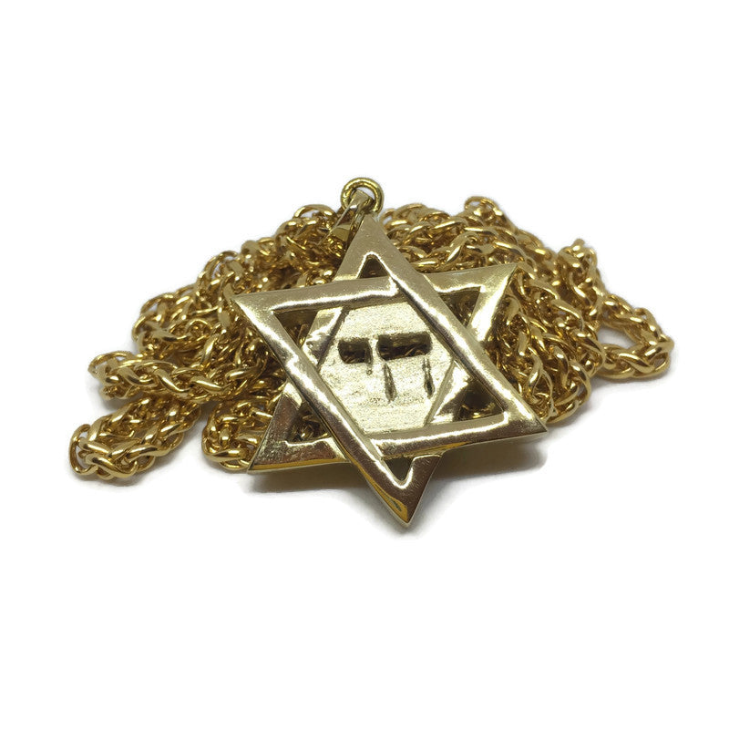 Star of David necklace