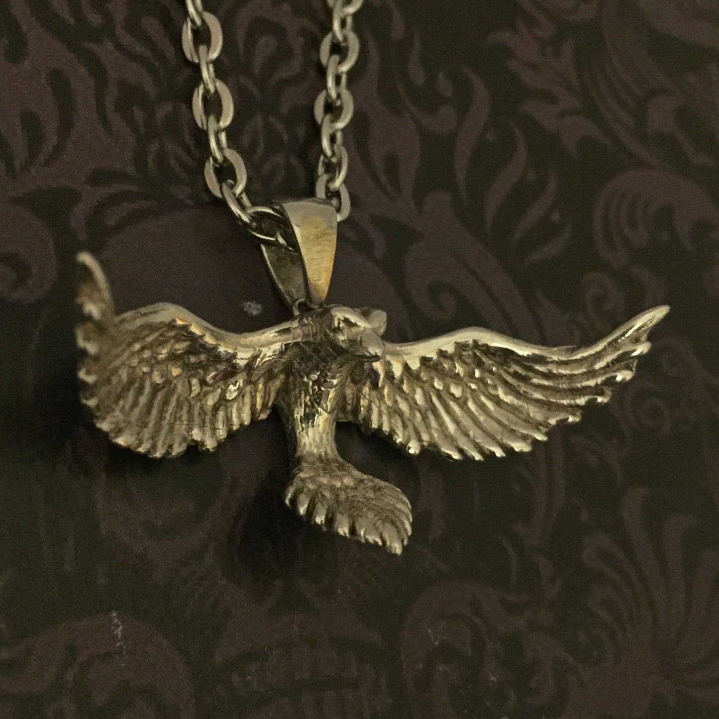 Raven necklace