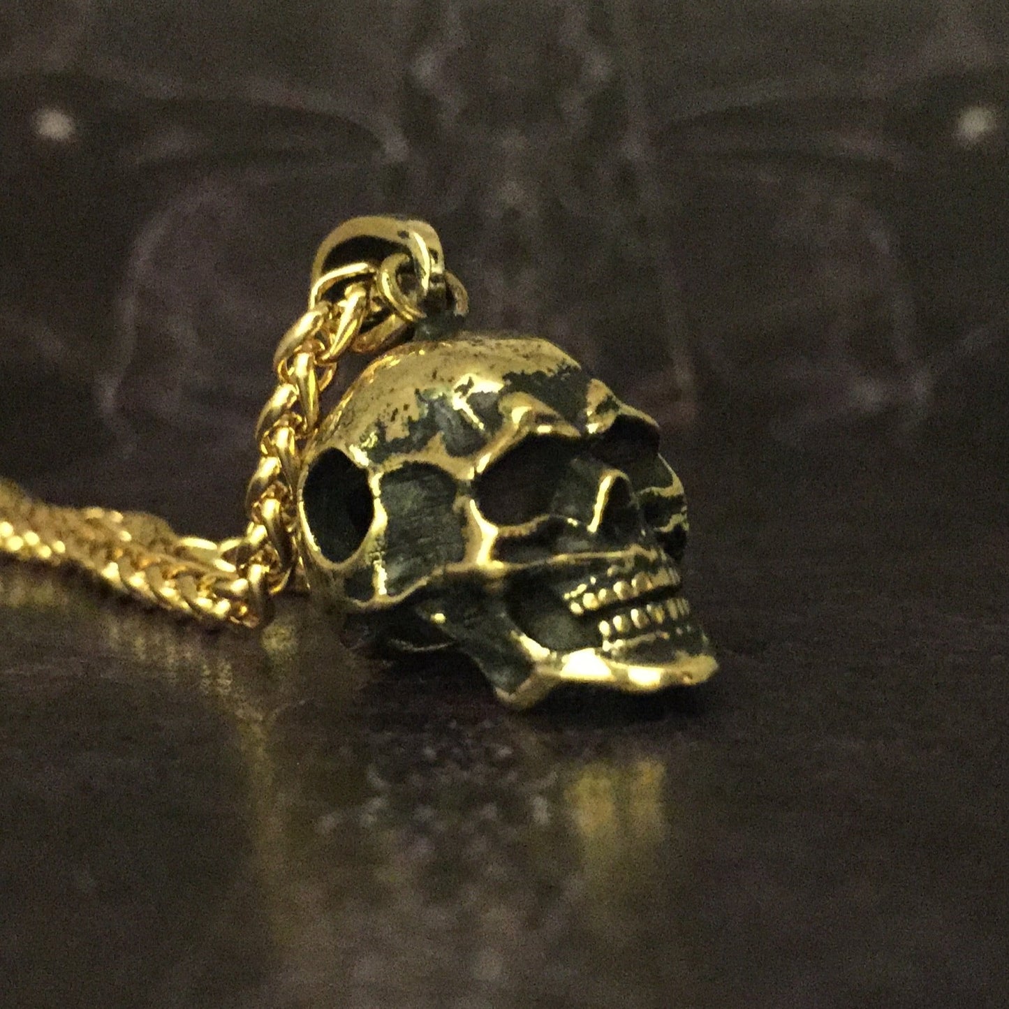 Collar calavera, Talla grande 