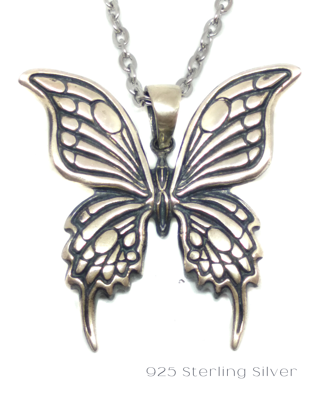 Collar de mariposa