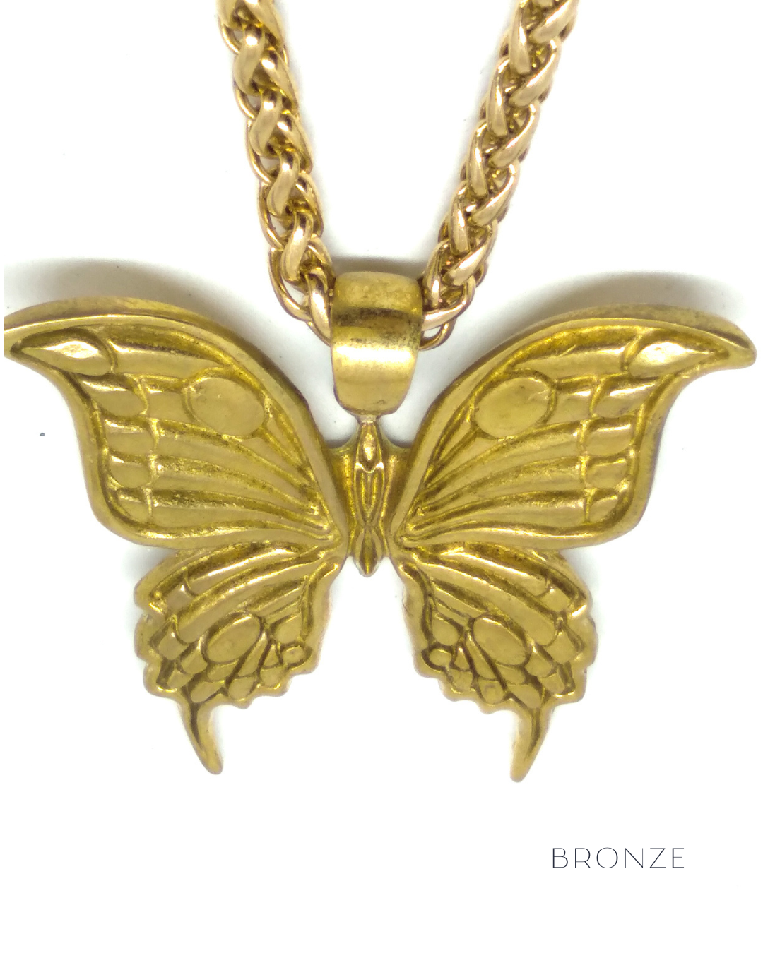 Collar de mariposa