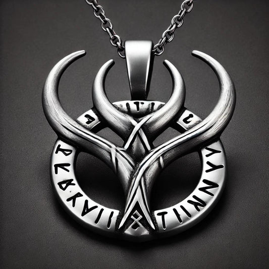 Odin's Horn Necklace, Unleash the Power of the Gods