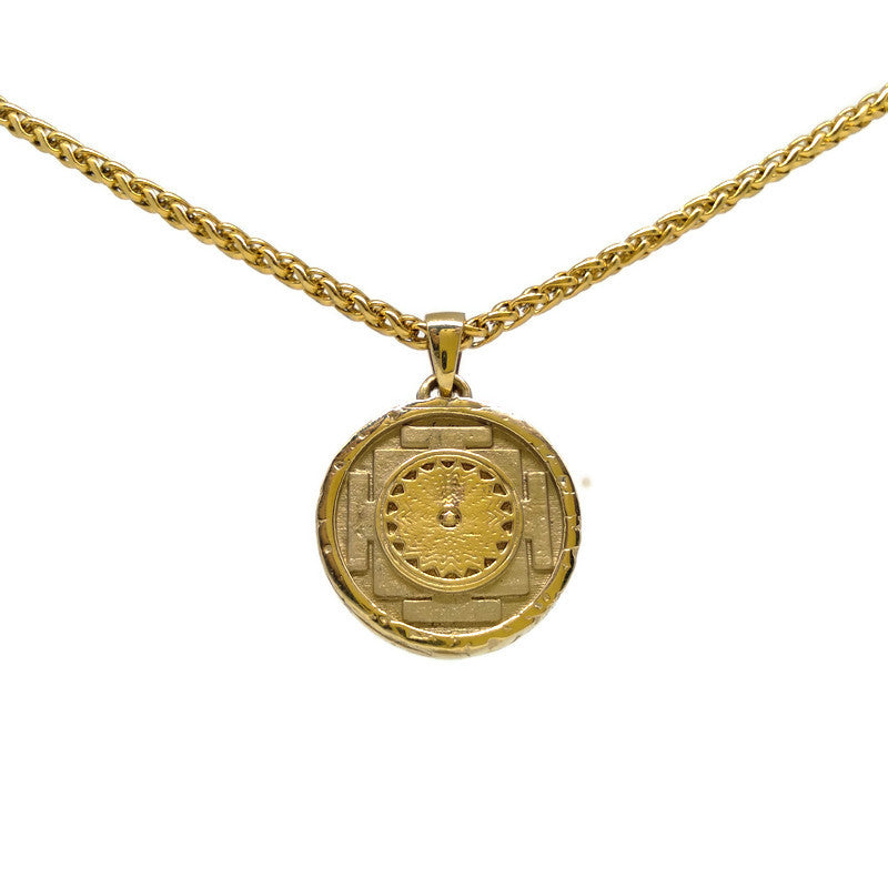 Collar Shiva Yantra, collar personalizable, bronce, plata esterlina, collar de oro de 24 km, collar de mandala, tamaño pequeño